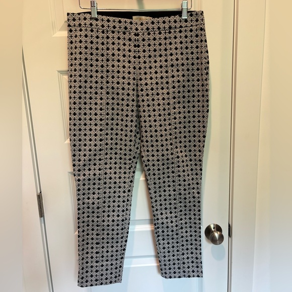 Tory Burch tapered patterned pants - Picture 1 of 3